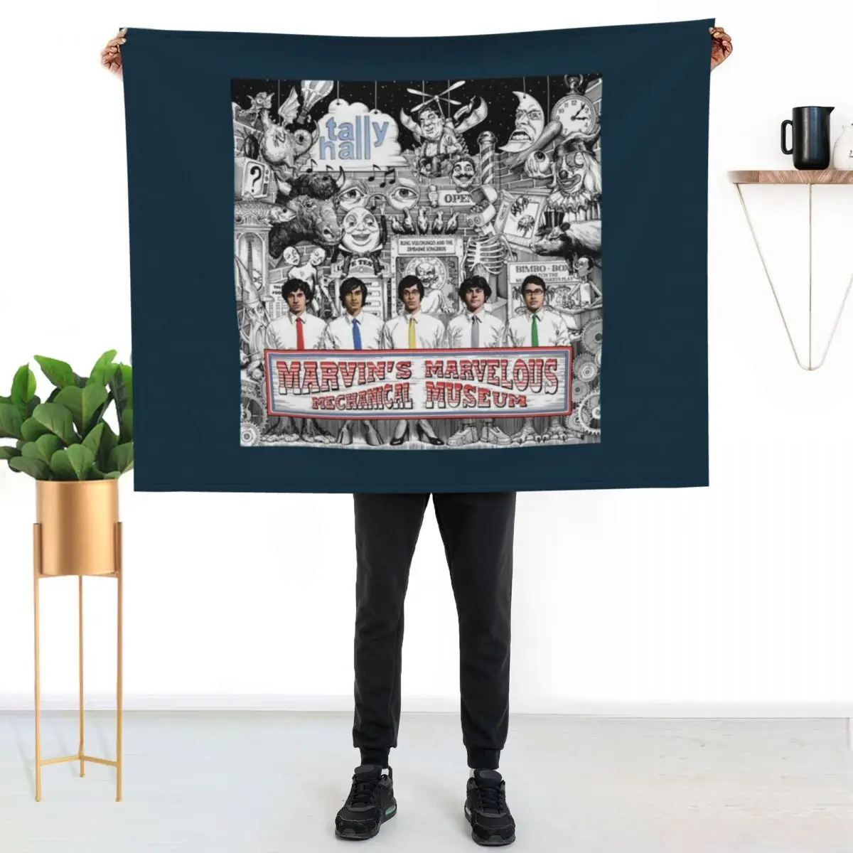 tally hall grpahic vintage Throw Blanket Tourist Quilt christmas decoration valentine gift ideas Warm Luxury Thicken Blankets