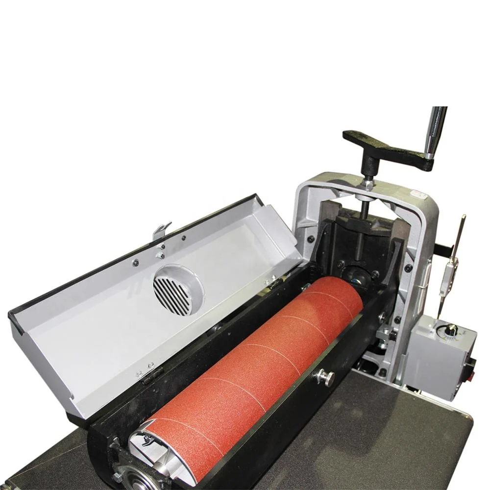 Variable Speed Wood Belt Drum Sander Machine