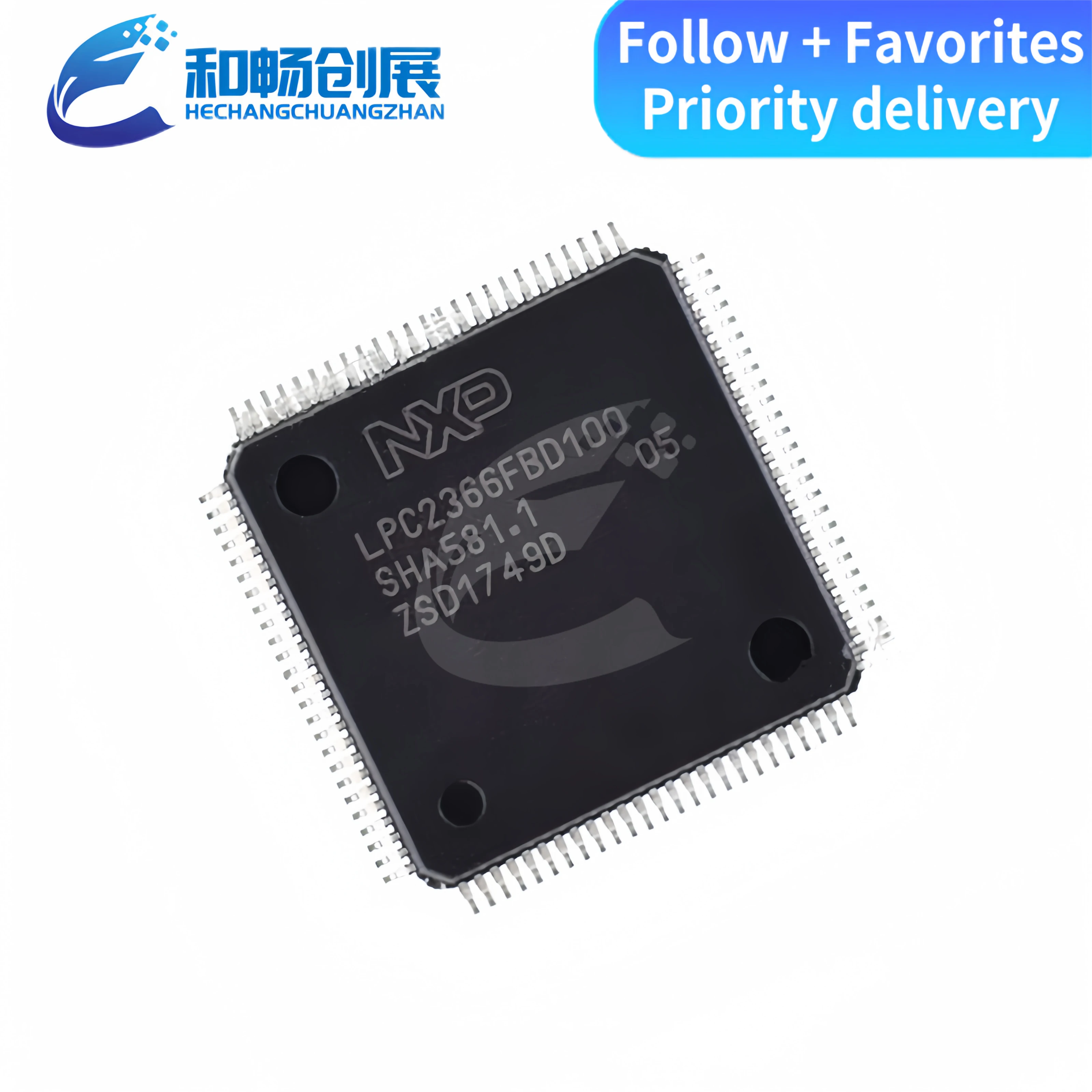 

LPC2366FBD100K LPC2366 LQFP100 микроконтроллер ARM-MCU оригинальная фотография