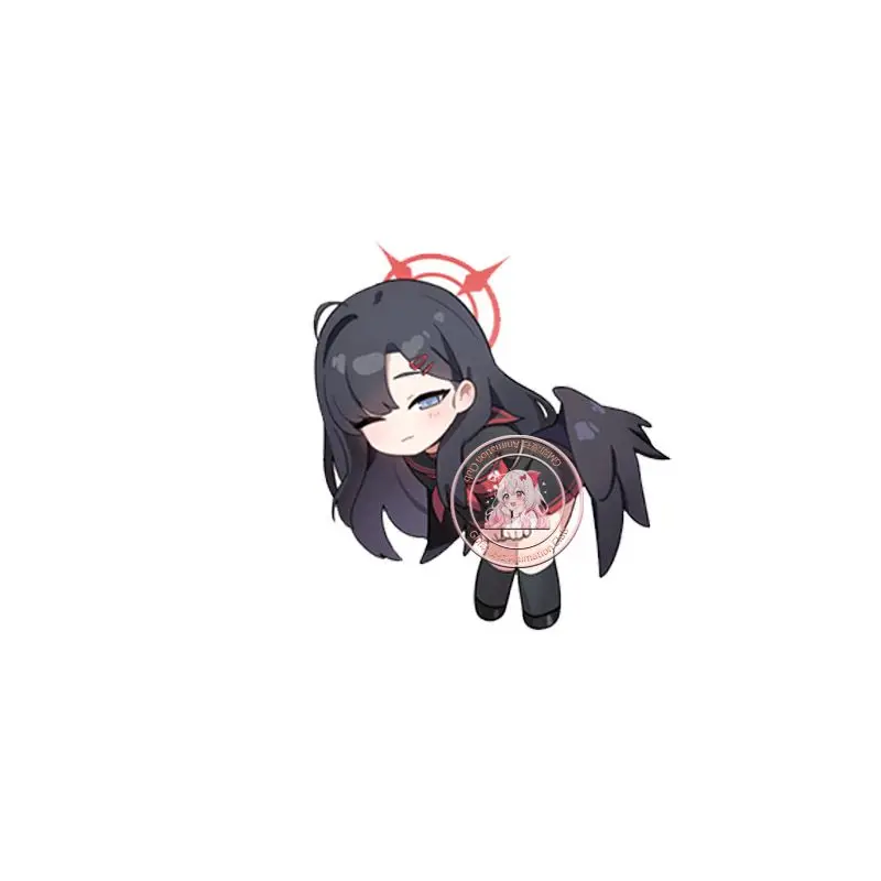 Anime Blue Archive Keychain Cartoon Figure Nakamasa Ichika Shizuyama Mashiro Acrylic Badge Pendant Keyring Jewelry Accessories