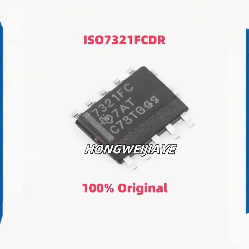 

5PCS 100% New ISO7721FDWV ISO7310FCDR ISO7321FCDR SOIC-8 Brand New Original Chips ic