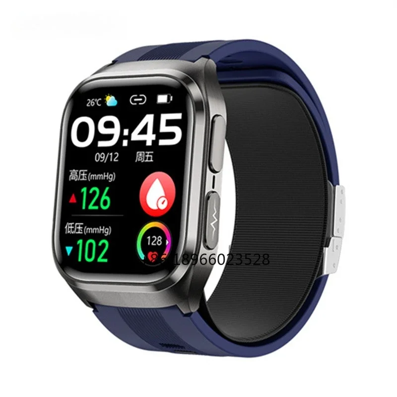 Nuevo Reloj inteligente con bomba de bolsa de aire S17 ECG con bolsa de aire Reloj Inteligente SPO2 monitoreo de salud L17 relojes inteligentes 2025