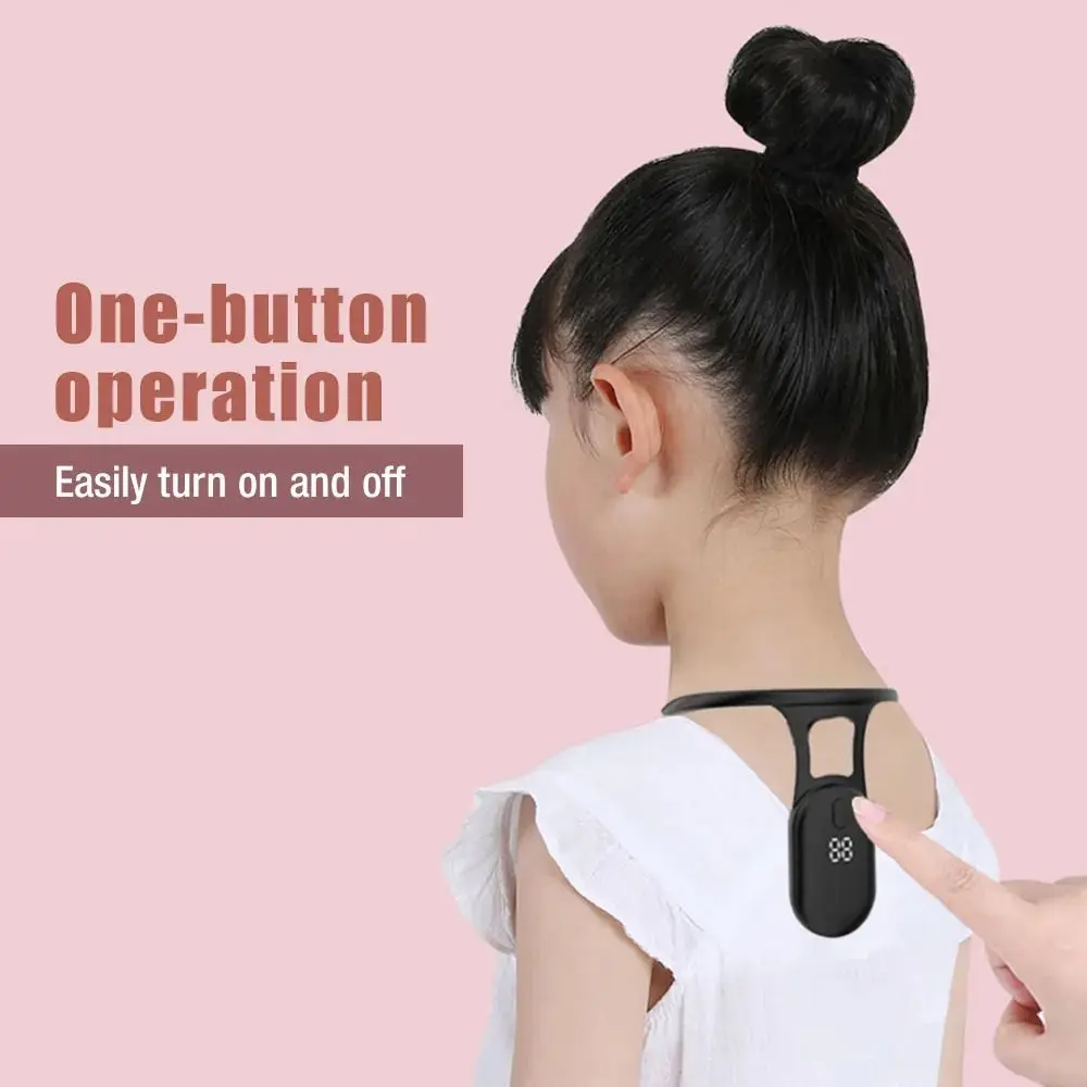Intelligent Smart Posture Corrector Posture Shaping Miicro Vibration Posture Training Reminder Sensor Prevent Hunchback
