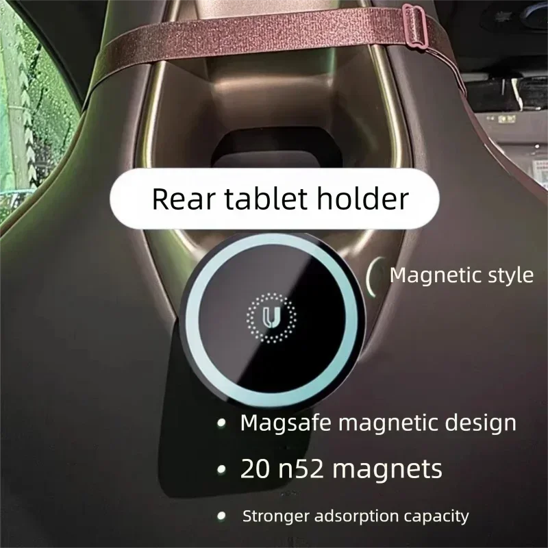 For Xiaomi SU7 & YU7 Rear Seat Tablet / Phone Holder, Car Rear Entertainment Screen, Fits All Tablets