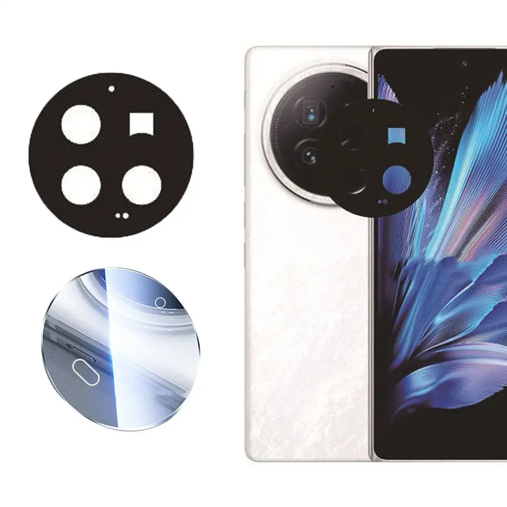 For Vivo X Fold 3 Pro Phone Lens Film Rear Camera Cover Lens Film Soft Protector Protective Fiber B2e8