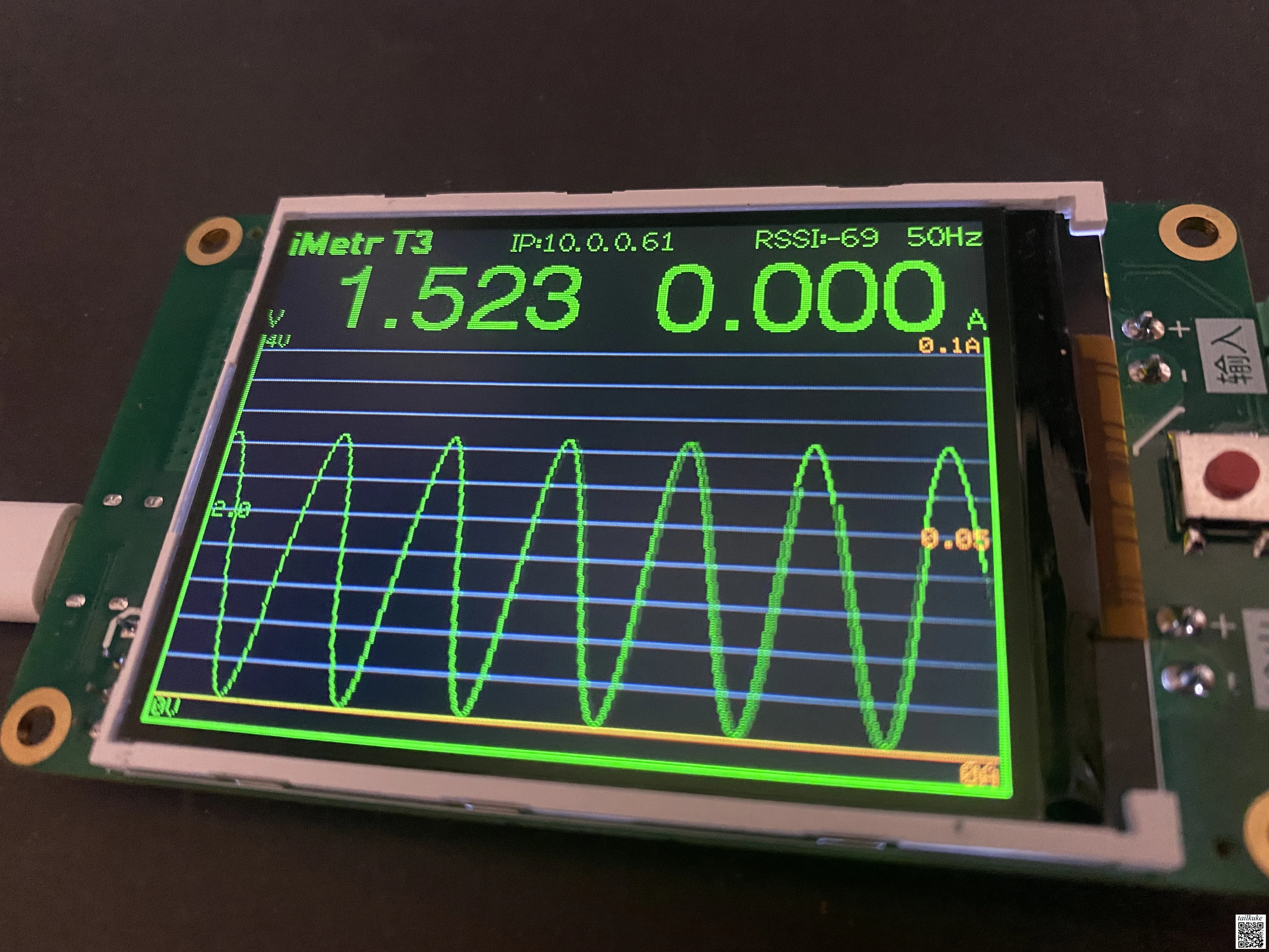 iMetr T3 High-Precision High-Speed   Curve Voltage and Current Meter