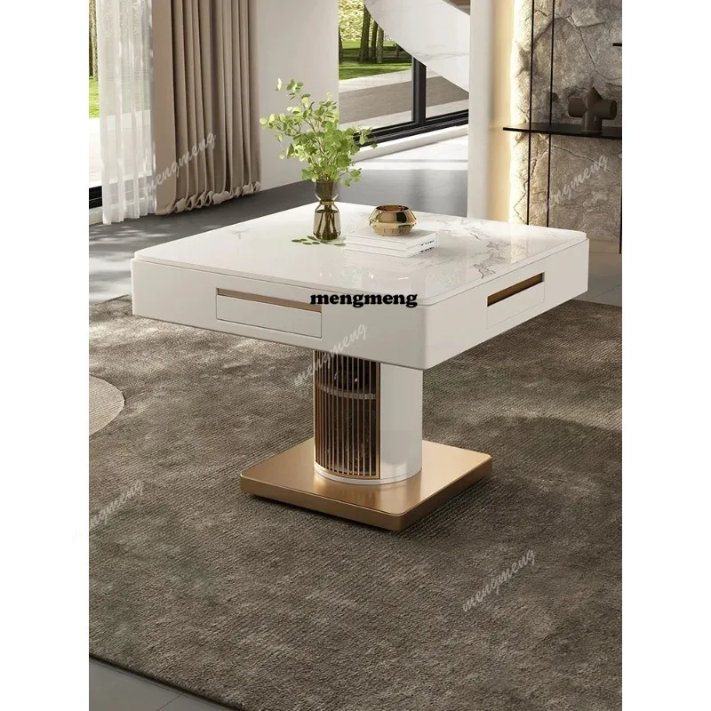 

Useful Machine Table Dining Table Dual-purpose Household Small Unit Electric Belt Storage Minimalist