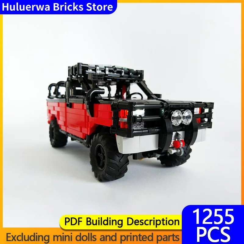 Модель скоростного гоночного автомобиля MOC, строительные кирпичи CK1500, внедорожник, модульная технология, подарки, праздник, сборка, детские игрушки, костюм Модель скоростного гоночного автомобиля MOC, строительные кирпичи CK1500, внедорожник, модульная технология, подарки, праздник, сборка, детские игрушки, костюм