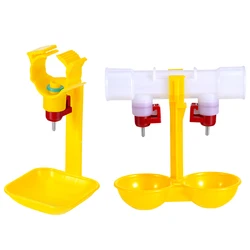 Bebedero doble de aceroinoxidable para perros pequeños – Dos colores disponibles