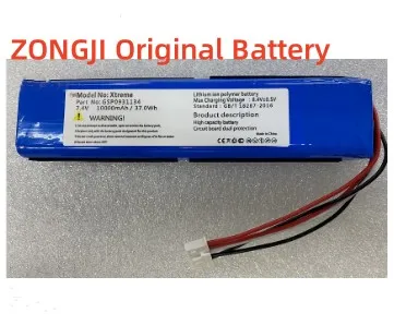 New Battery 10000mAh/7.4V GSP0931134 Battery for JBL Xtreme 1 Speaker Batteries