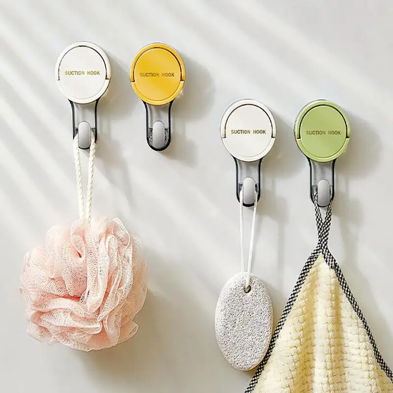 Suction Cup Hook, Strong Vacuum, No Punching, Adhesive Hook, Towel Rack, Kitchen, Bathroom, Bathroom, Wall, No Marks, Movable