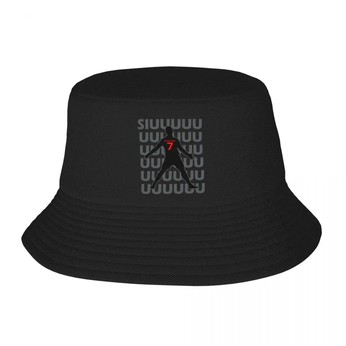 Custom Soccer Gift Football CR7 Bucket Hat Women Men Outdoor Sun Summer Camping Fishing Cap