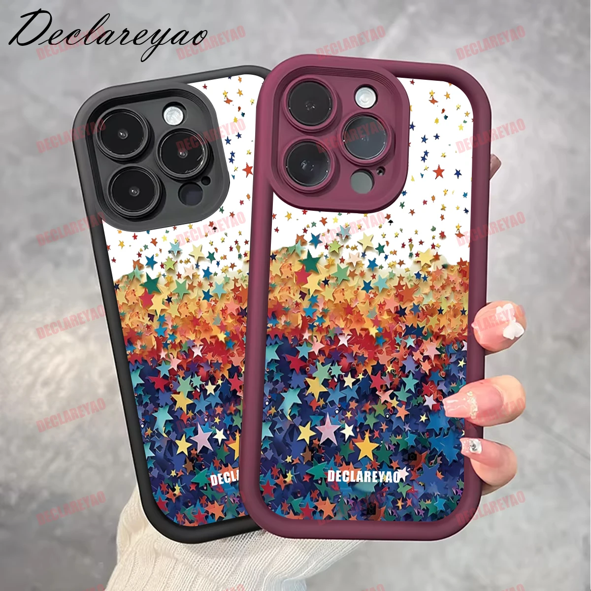 DECLAREYAO ماتي ضوء سليم بولي TPU لينة كوكه لسامسونج غالاكسي A26 A72 M31 J6 M21S 2021 A17 2016 M15 M23 M3 حافظة مقاومة للصدمات #5