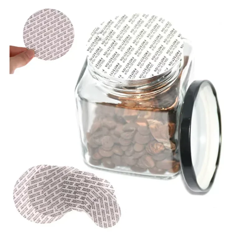 100Pcs 20mm-101mm Pressure Sensitive Seals Liners Foam Caps Safety Tamper Resistant Seals for Canning Jars Cosmetic Bottle