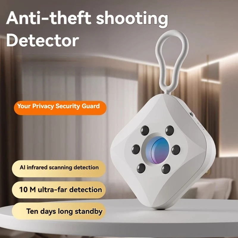 Wireless Detector Anti-Peeping  Devices Scanner Security Protection Infrared Camera Finder For Home Office Travel B