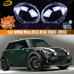 For BMW Mini R55 R56 2007 2008 2009 2010 2011 2012 2013 Car Headlamp Cover Headlight Shell Plexiglass Lens Transparent Lampshade