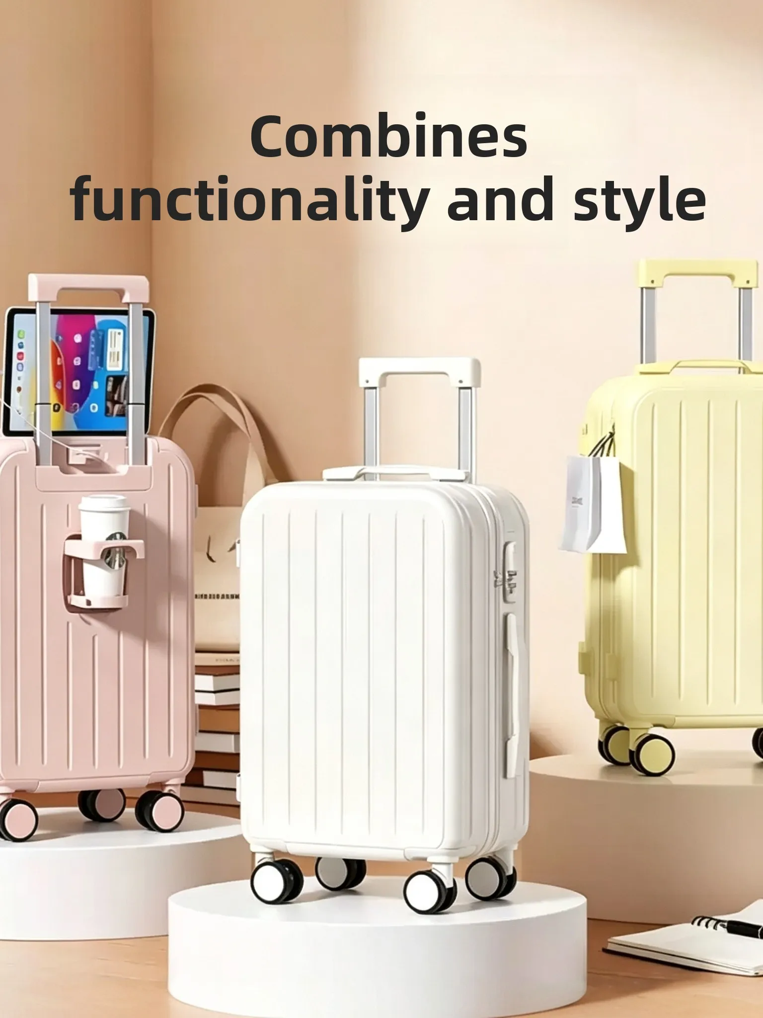 2026-new-fashionable-carry-on-suitcase-20-inch-small-silent-universal-wheels-password-lock-travel-bag-aluminum-alloy-handle