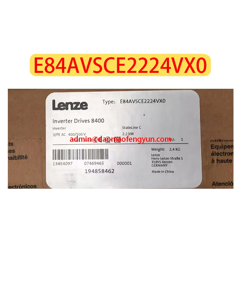 Inverter Drives 8400 E84AVSCE2224VX0 Brand new Converter Fast shipping，In Stock