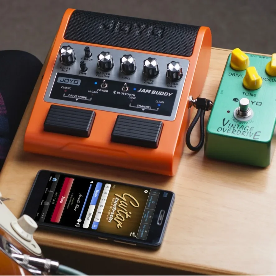 

Hooqu Rechargeable And Portable Pedal Type Guitar Effects Pedal For Guitar