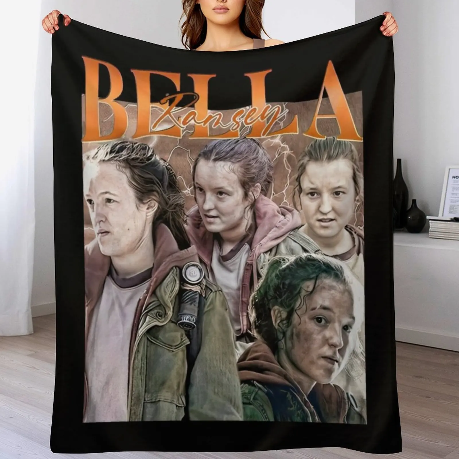 

Bellla Ramsey Vintage Throw Blanket For Baby Plaid Baby Sofas Blankets