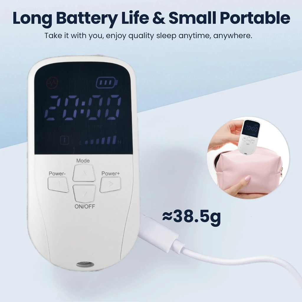 

Best-Selling Insomnia Therapy Machine – Brainwave Sync + Alpha Wave Stimulation for Deep Sleep