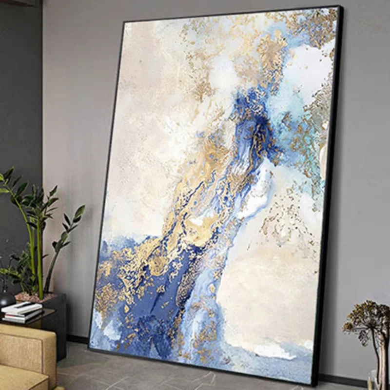 Large Abstract Handmade Painting on Canvas, Textured Wall Art, Minimalist Oil Painting, Modern Living Room, Home Wall Decor