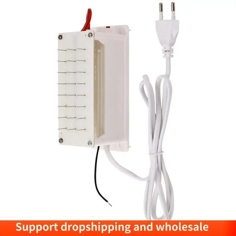 AA86 Negative Ionizer Generator Ionizer Air Purifier Remove Smoke Dust Air Purifiers   Generator Ionizer EU Plug