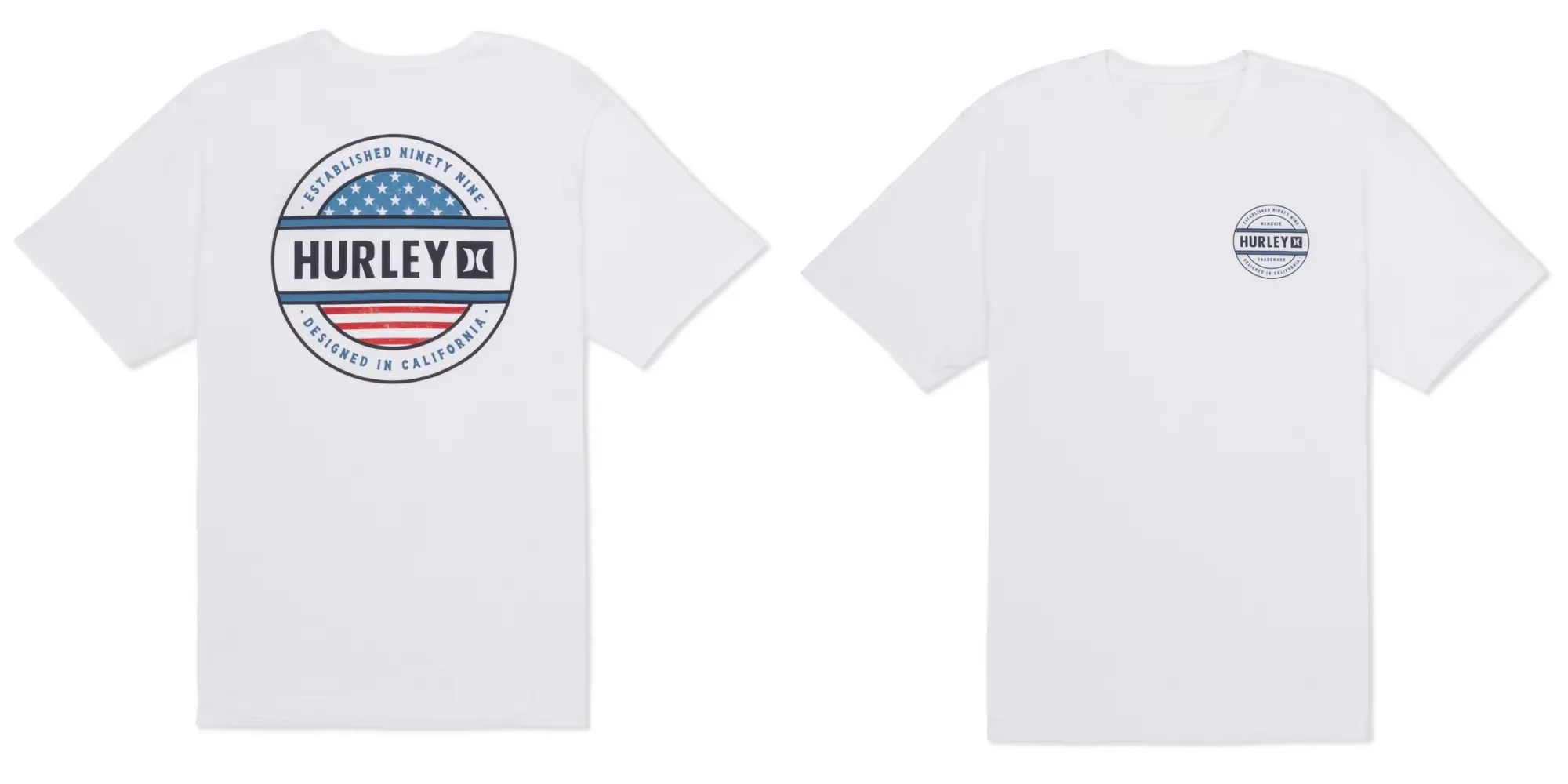 2026 new Front Back Retro Circle Camo Print Men T-shirt Round Badge Graphic Oversized Cotton Casual Short Sleeve Tee