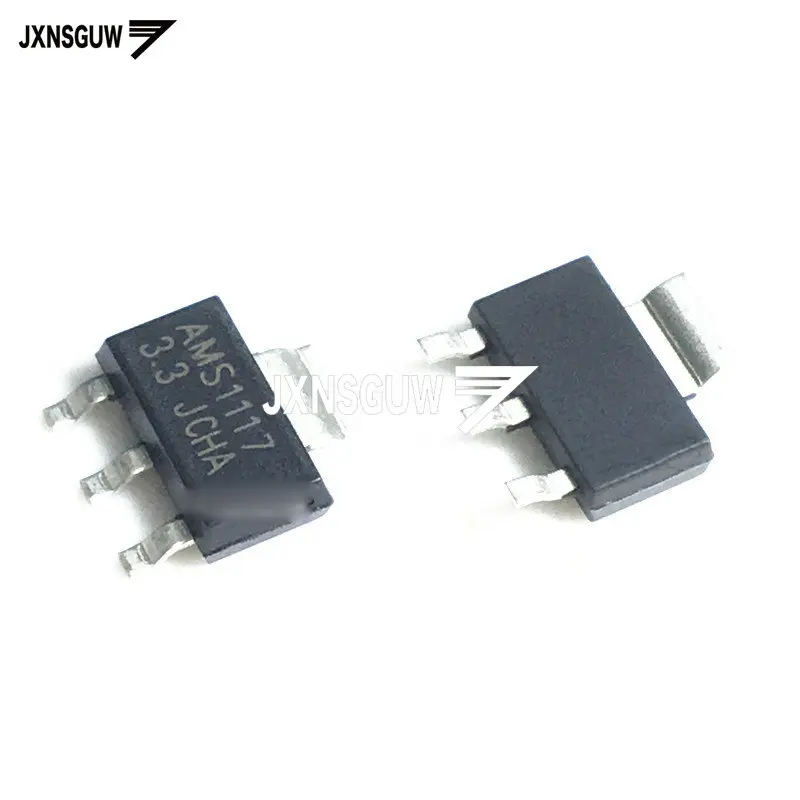 

100PCS AMS1117-1.2V 1.5V 1.8V 2.5V 3.3V 5.0V ADJ SOT-223 Voltage Stabilization AMS1117-1.5 AMS1117-1.8 AMS1117-2.5 AMS1117-3.3