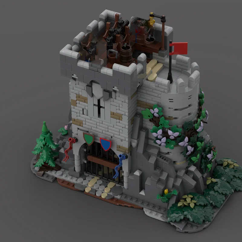 1227 PCS City Engineering Watch-tower MOC Aanpassen Modulair bouwsteen Creatief ontwerp Model Kinderen DIY Jongen Speelgoed Kerstcadeau