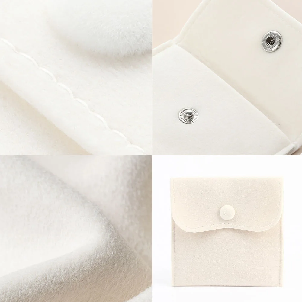 5pcs/Lot Velvet Cloth Small Bags For DIY Earrings Necklace Wedding Gift Pouches Jewelry Packaging Supplies Accessories Findings - Image 5