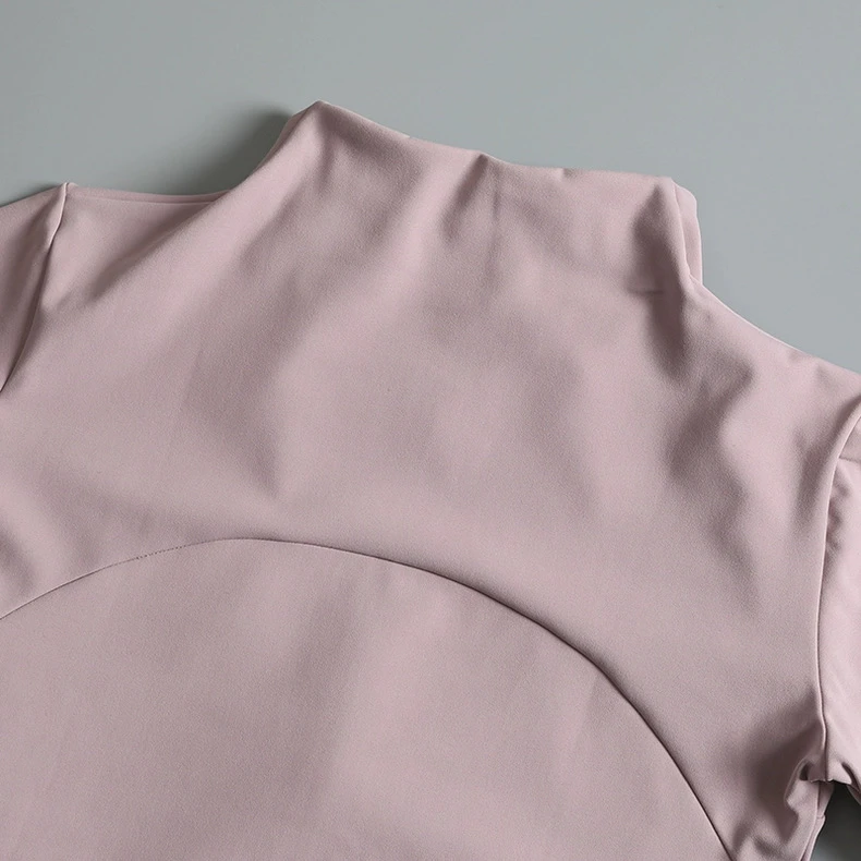 Neue Yoga-Anzüge für Damen, Eng Anliegendes Langarm-Oberteil, Lauf- und Fitness-Jacke, Schlankmachende Vielseitige Yoga-Jacke, Trainings-Sport-Oberteil – Detail 11