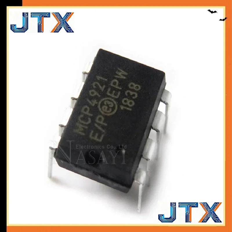 5PCS/LOT MCP4921-E/P MCP4921 MCP4921E/P DIP-8
