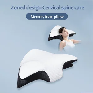 Almofada de Espuma de Memória Cervical para Estômago Lateral e Dorminhocos Traseiros, Gel Cooling, Infundido Almofada Ortopédica para Dor no Pescoço Relaxante 10 principais vendas travesseiro viscoelástico gel - №9