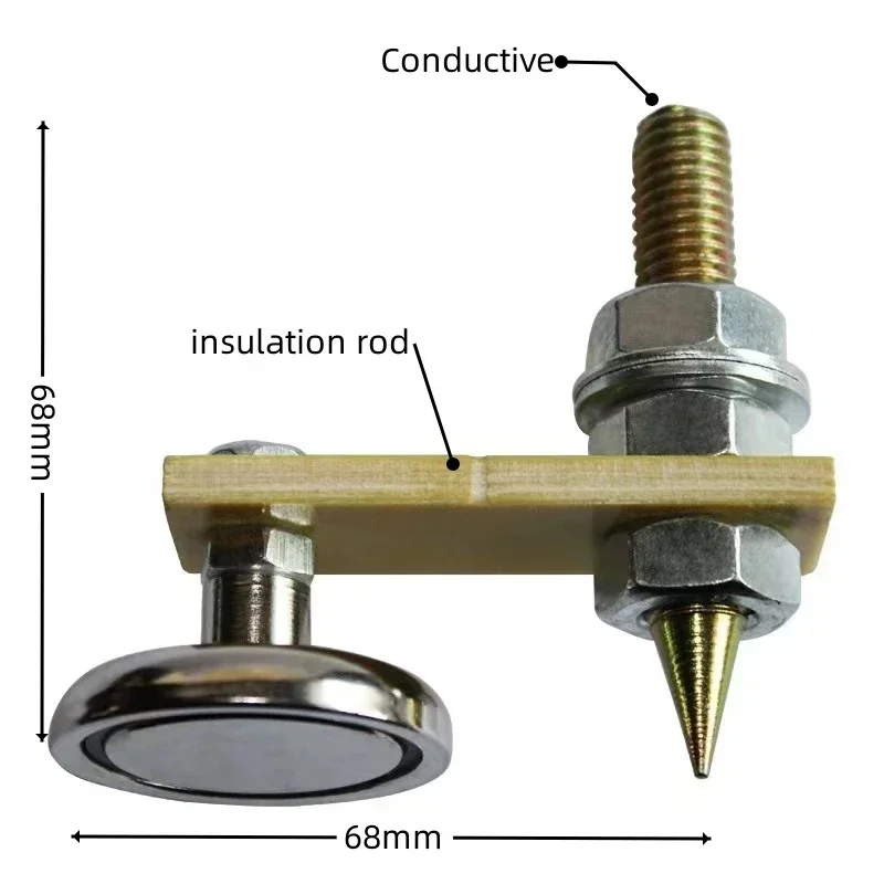 Welding Magnet Head Magnetic Fix Ground Clamp Strong Magnetic Welding Support For Electric Ground Tools Hot!