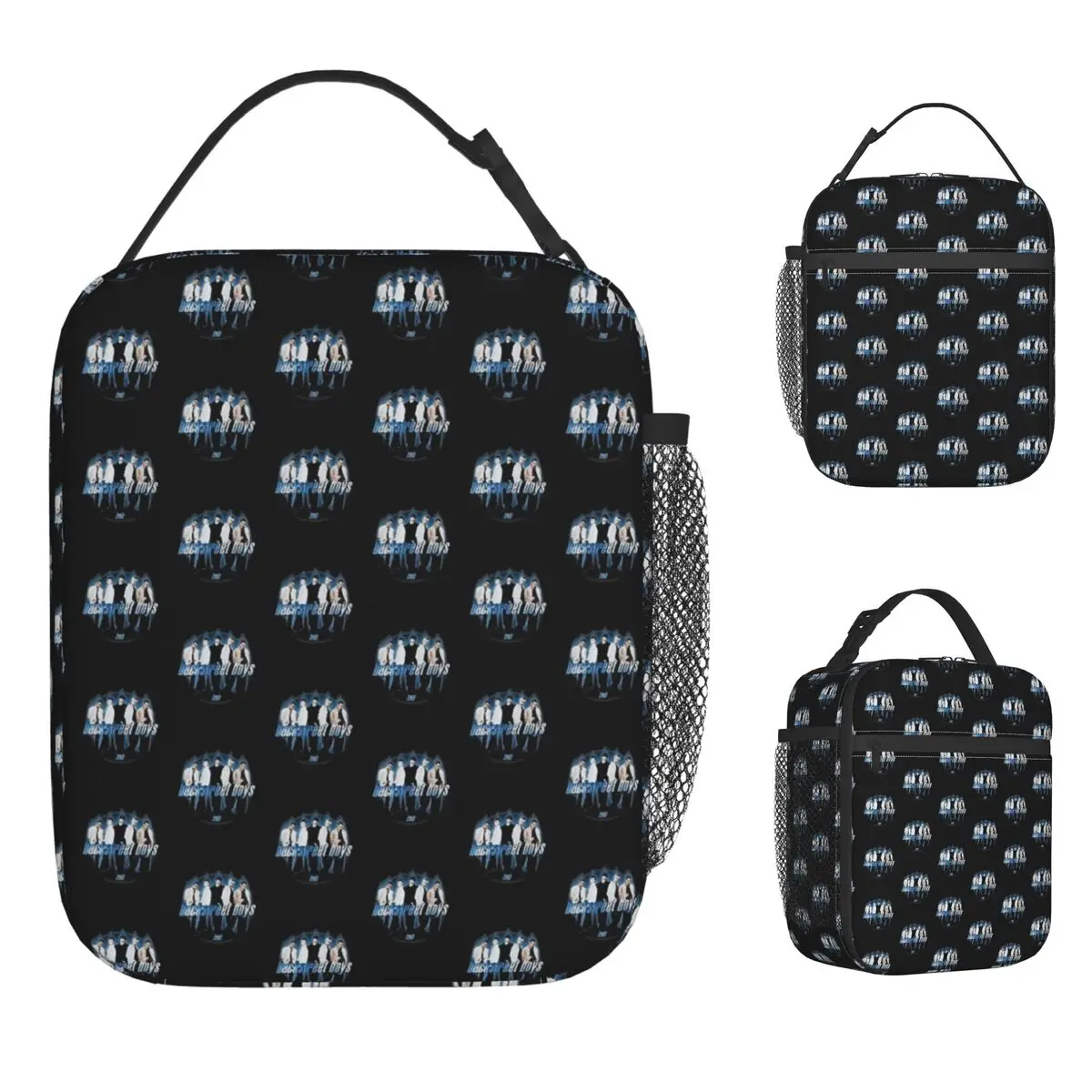 

BSB Backstreet Boys Band Lunch Bag For Unisex Print Lunch Box Fashion School Cooler Bag Portable Oxford Thermal Lunch Bags