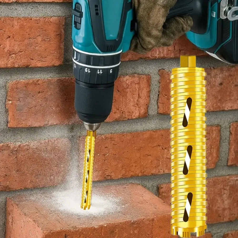 

Sturdy Drill Bit Drill Bit High Performance Effortless Mounting Core Drill Drilling Tools Wall Hole Cutting