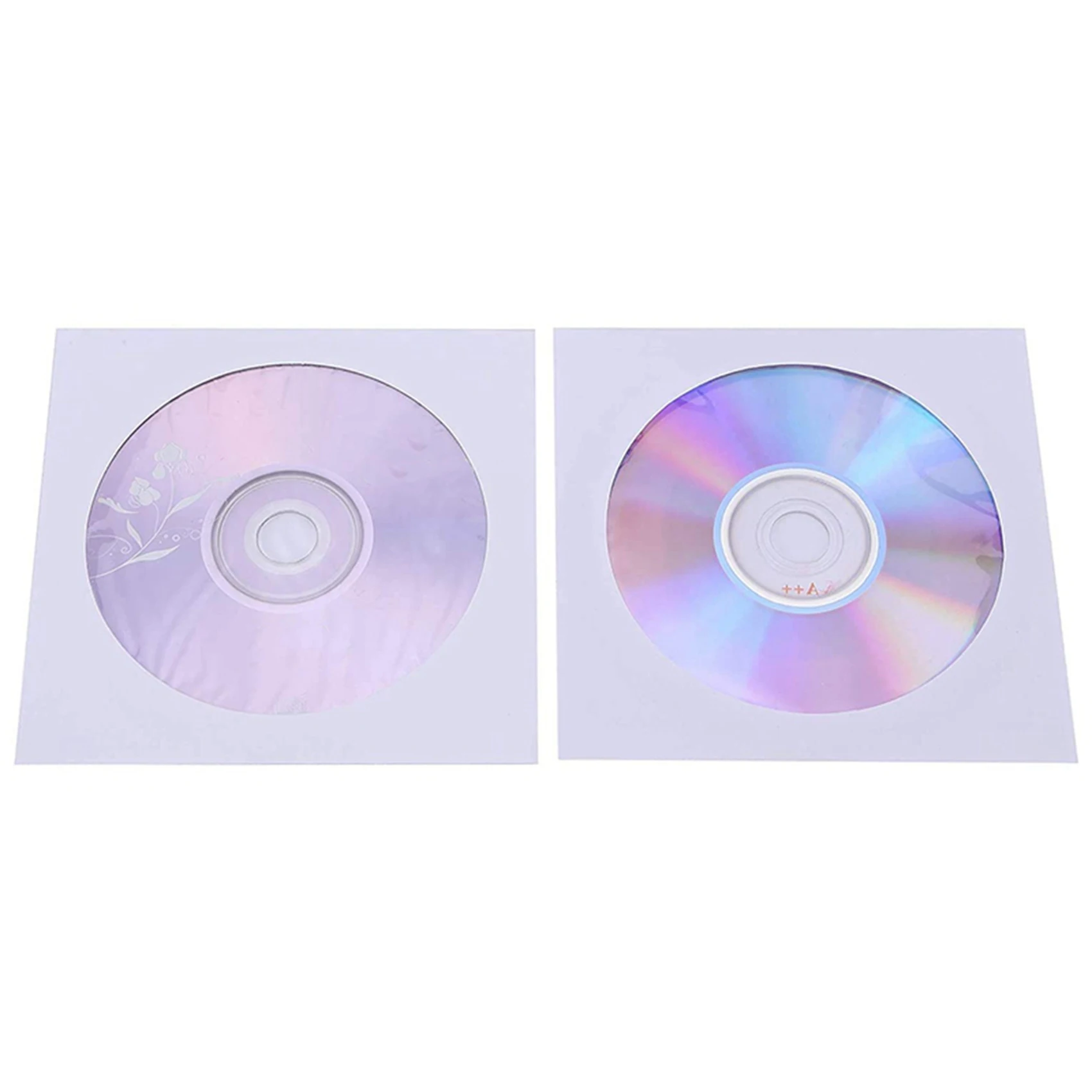 

Трендовые конверты для CD/DVD 2025 года, бумажные пакеты-конверты для CD/DVD с прозрачным окном и застежкой-клапаном, белые, упаковка 600 шт.