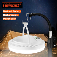 60W Camping Lights Outdoor Magnetic Tent Lamp Power Bank Using Emergency Job Site Lighting Flashlights For Fishing Car Repair