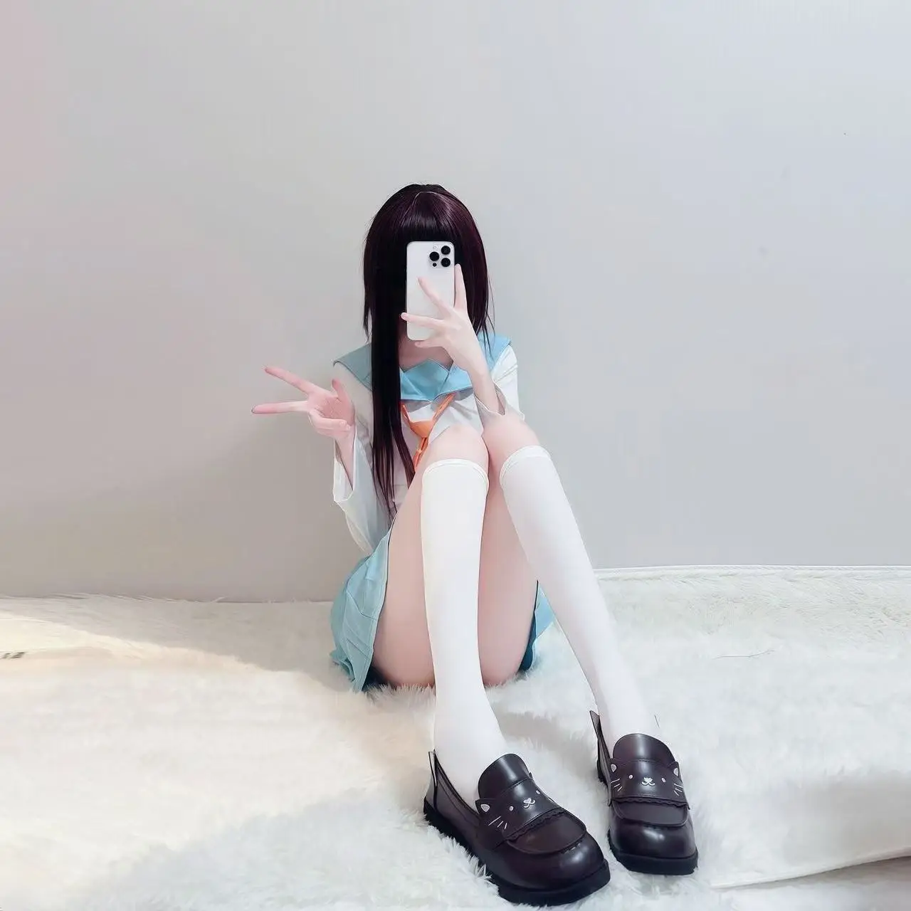 Love Stage cosplay costumes Kosaki Onodera's anime student school uniform set suitable for Halloween