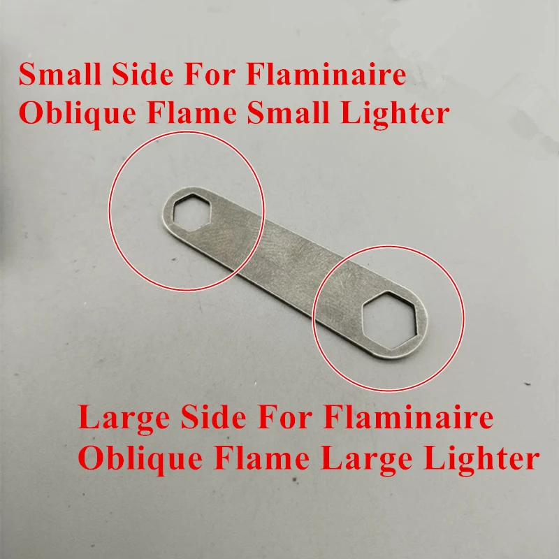 Steel Wrench For Flaminaire / VINCI Oblique Flame Large/Small Kerosene Pipe Lighter Adjust Gas Regulate Flame Size Special Tool