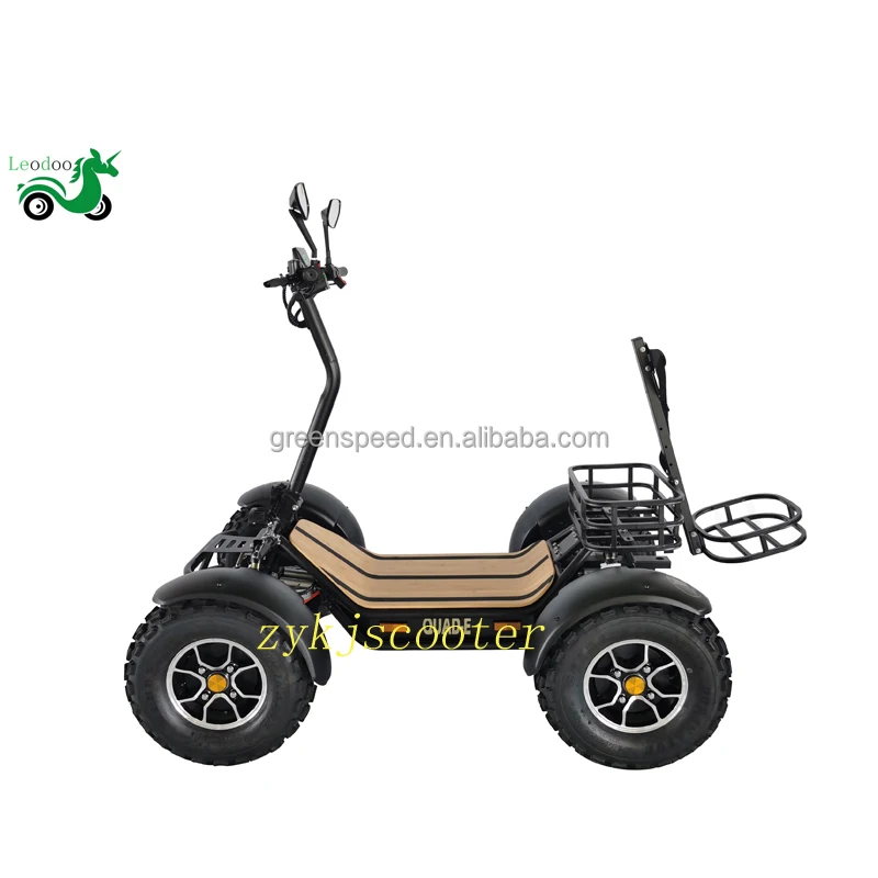 6000W 4x4 ATV Newest Design Private Model Fast E Scooter Electric Scooters For Adult Industrial