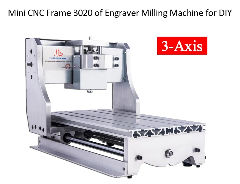 3020T 3020Z Mini Wood Working Frame Rack Machine Metal Milling Engraving Router 3 Axis Cutter Engraver RU Stock 300x200MM
