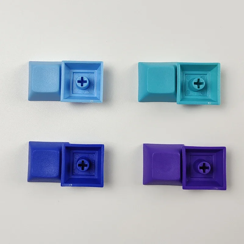 NPKC PBT Keycap DSA Profile 1u Blank Mixed Color Keycaps for Cherry MX Switch Mechanical Keyboard Key caps Custom DIY Key cap