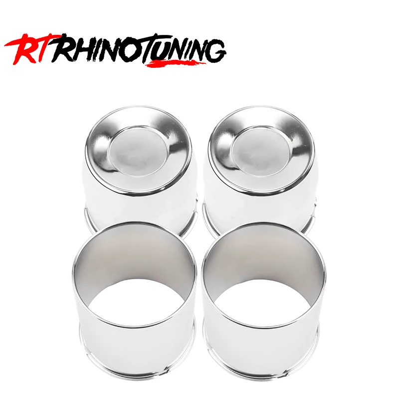 

RhinoTuning 4Pcs 108mm/4.25" Hub 108.5mm/4.27" 110mm/4.33" H Open-End Push-Thru Center Caps For Truck Trailer Wheels Rim Carbon