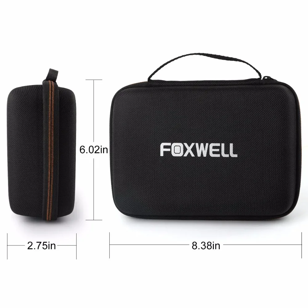 Foxwell diagnose tool case für nt301 nt510 nt201 scanner aufbewahrung sbox universelle nylon reiß verschluss tasche tragbare eva tasche paket