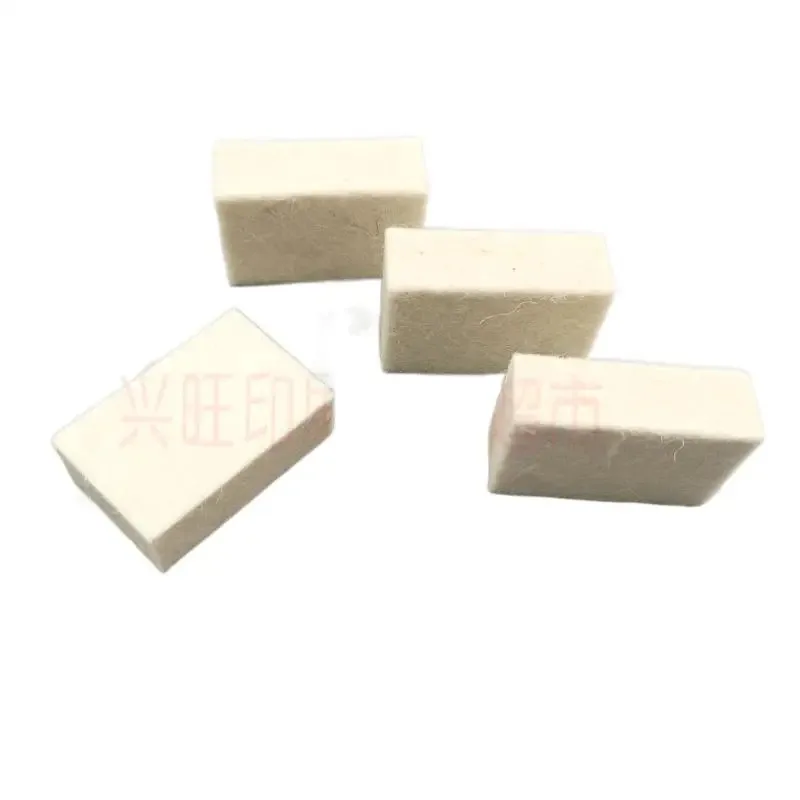 

10pcs Komori printing press wool Felt pillow brush oil-absorbing felt