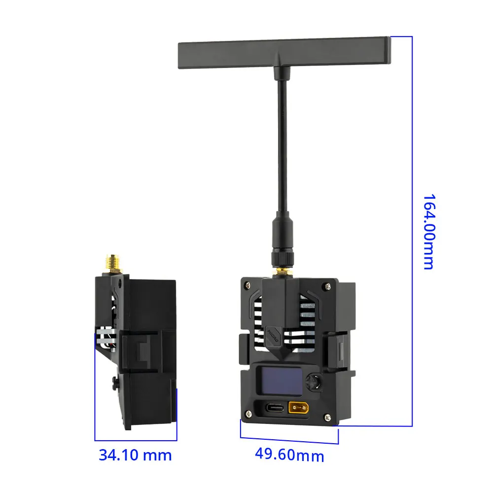 Bandit Micro Elrs 915MHz Receiver for Modeling Remote Controllers