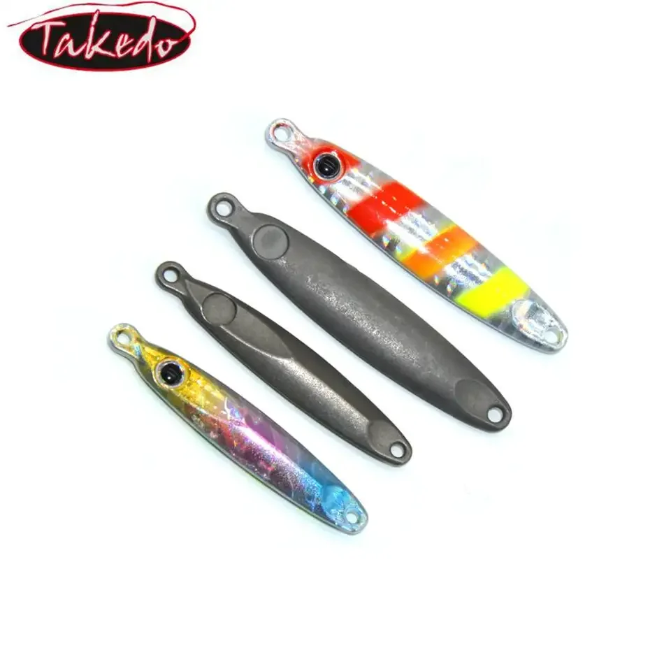 TAKEDO BY01 Fishing Lures Blanks Unpainted 3.5G 5G 7G 10G 15G 25G 40G Tonący wolfram Jig DIY Jigging Lure Blanks Metal Jig