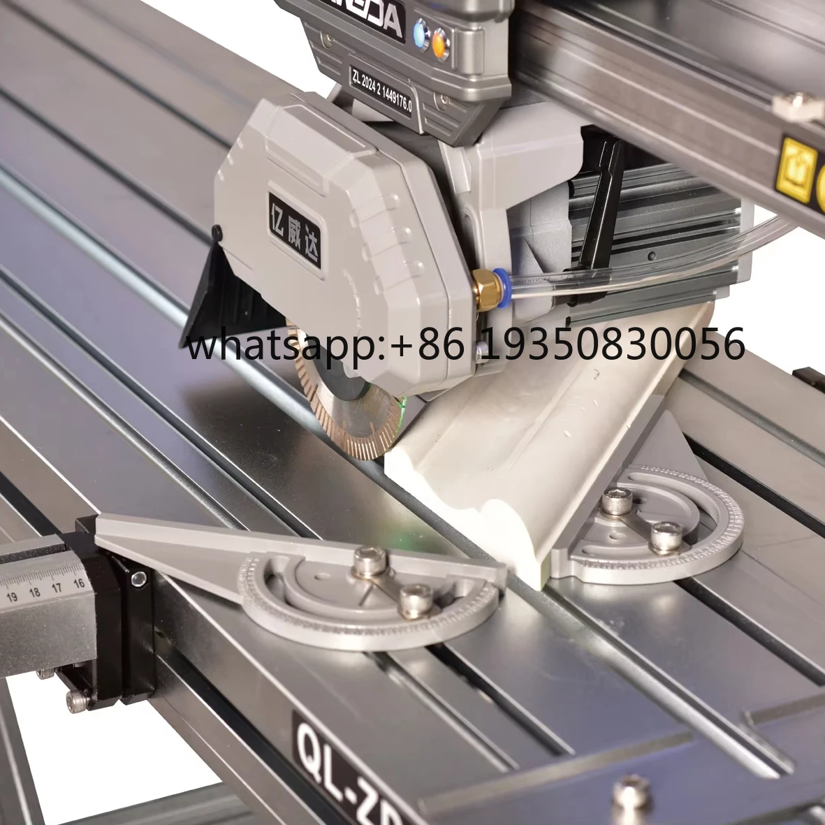 

Wandeli Automatic Tile Cutting Machine 45 Degree Electric Marble Slab Tile Cutter Yiweida QL-ZD-1200 Portable Stone Machinery
